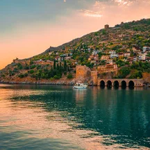 Real estate in Turkey with a view of nature