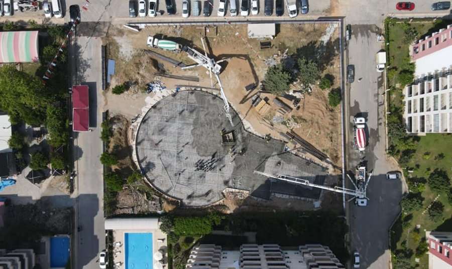 A kindergarten for 210 students is being built