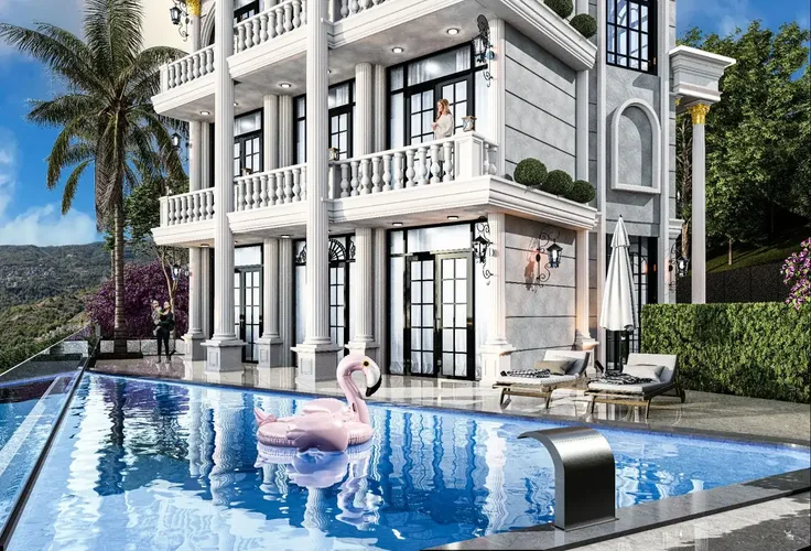 PROJECT OF LUXURY VILLAS IN BEKTASH DISTRICT