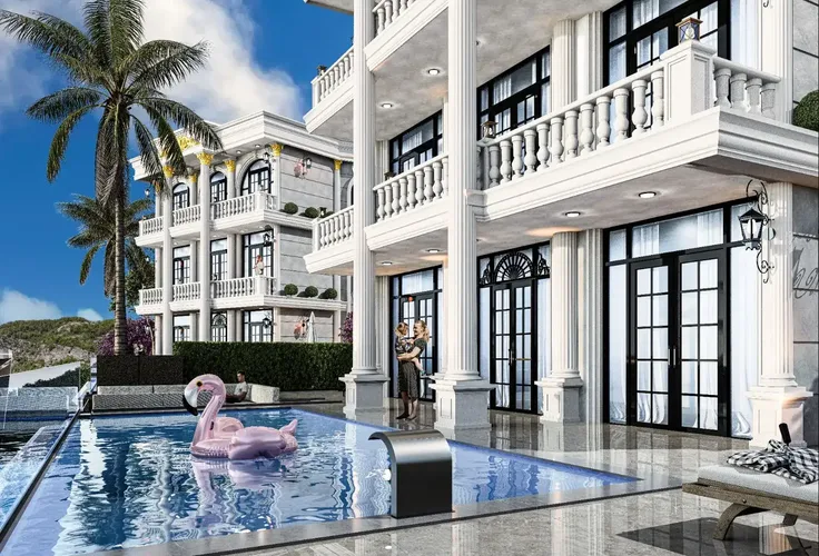 PROJECT OF LUXURY VILLAS IN BEKTASH DISTRICT