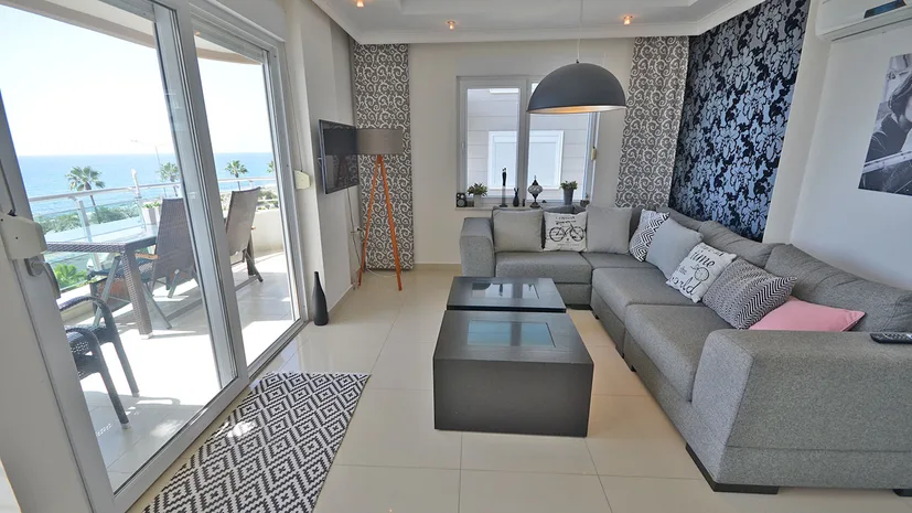 2+1 APARTMENT WITH SEASIDE VIEW IN ALANYA KESTEL.