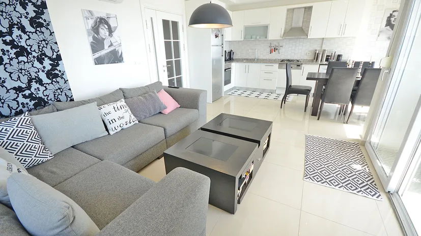 2+1 APARTMENT WITH SEASIDE VIEW IN ALANYA KESTEL.