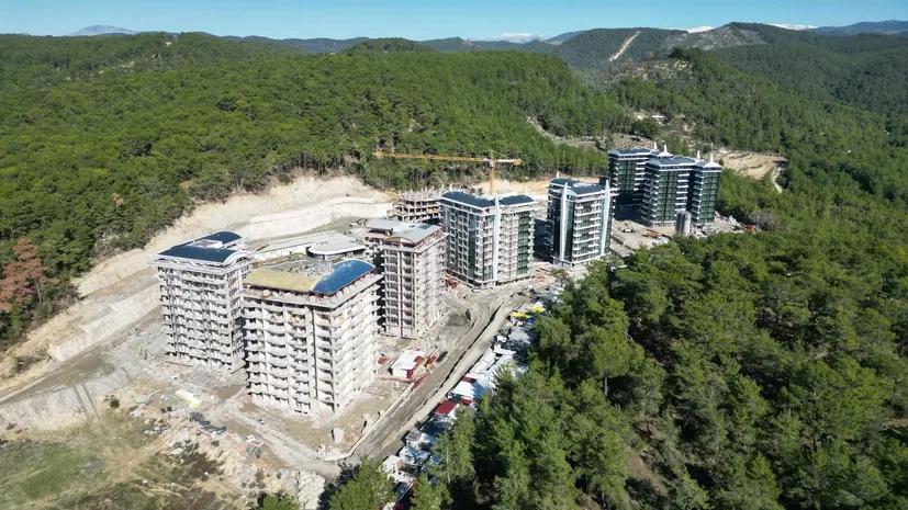 LARGE PROJECT WITH 5* HOTEL INFRASTRUCTURE IN ALANYA AVSALLAR DISTRICT