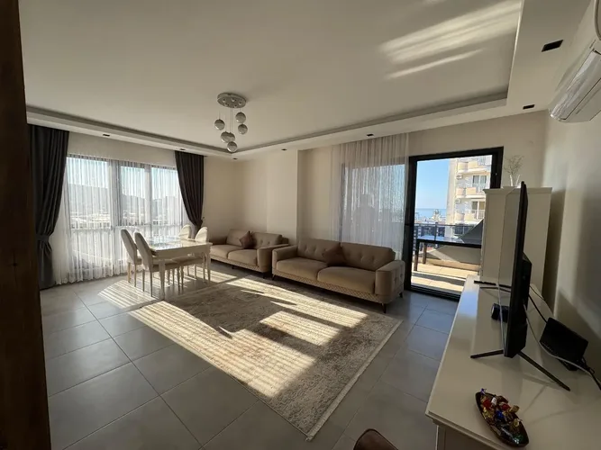 FURNISHED 2+1 APARTMENT WITH MOUNTAIN AND CITY VIEW IN LUXURY COMPLEX 