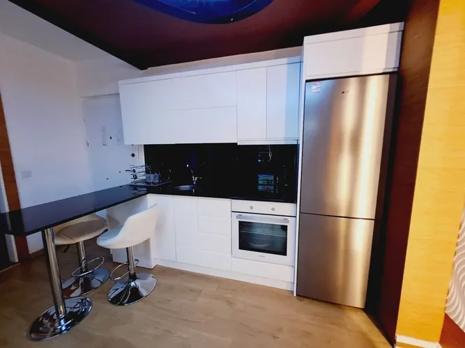 FURNISHED 1+1 APARTMENT IN A LUXURY COMPLEX IN THE CENTER OF ALANYA