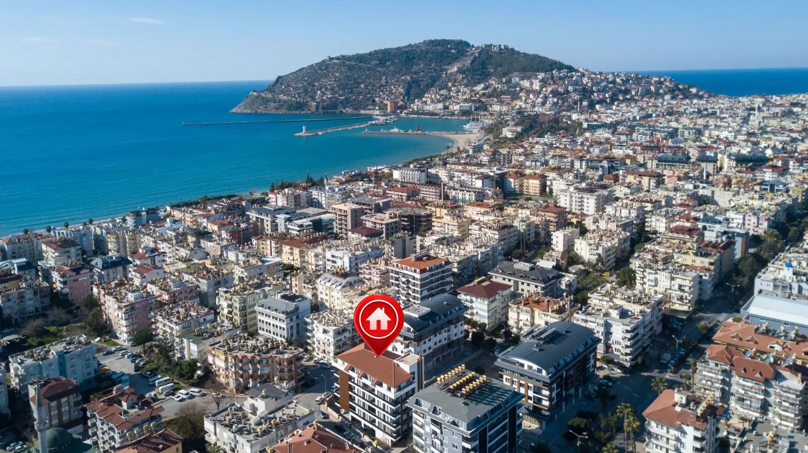 1+1 WONDERFULLY FURNISHED APARTMENT IN ALANYA CENTER
