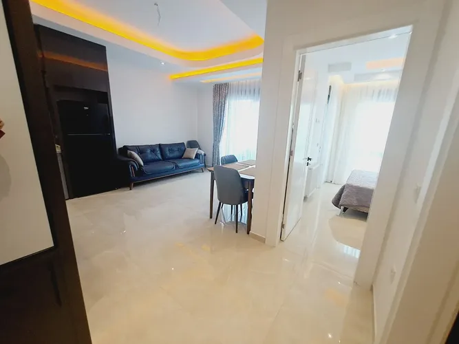 1+1 FURNISHED APARTMENT IN A LUXURY COMPLEX IN THE CENTER OF ALANYA