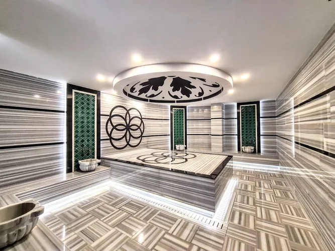 1+1 FURNISHED APARTMENT IN A FULLY ACTIVE COMPLEX IN THE CENTER