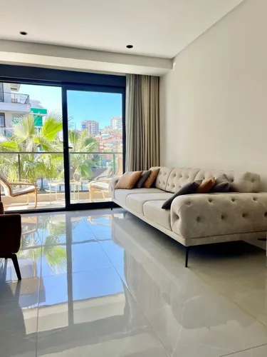LUXURY FURNISHED 1+1 APARTMENT IN A FULLY ACTIVE COMPLEX IN OBA REGION