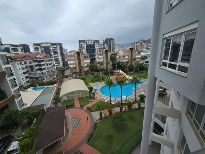 2+1 Spacious Flat in a Fully Equipped Site in the CİKCİLLİ Area