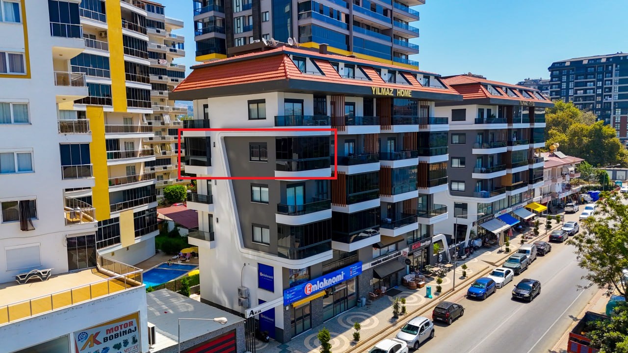 1+1 FURNISHED APARTMENT ON MAHMUTLAR ATATÜRK STREET