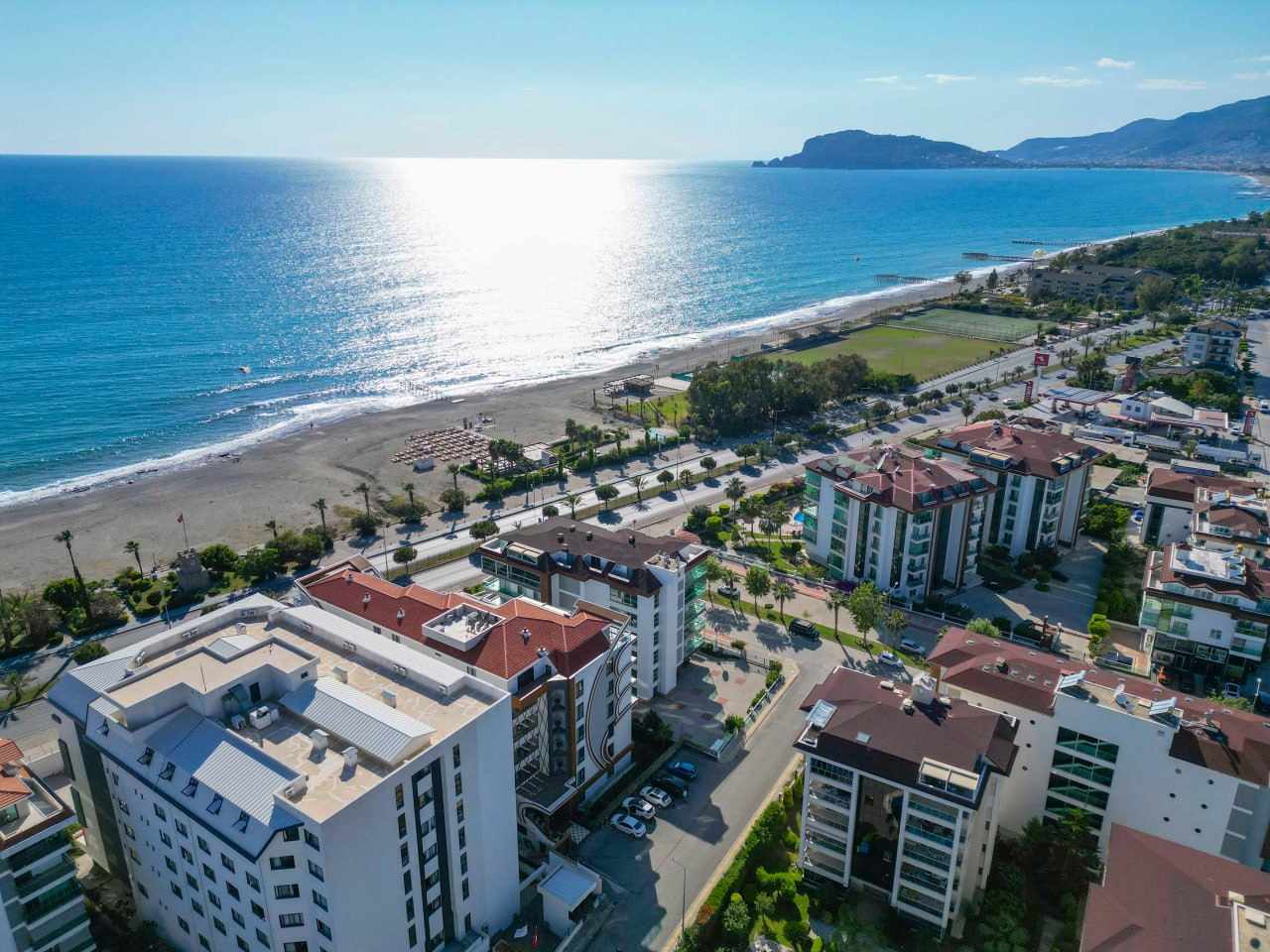 1+1 FURNISHED APARTMENT WITH PRIVATE GARDEN, NEAR THE SEA IN KESTEL