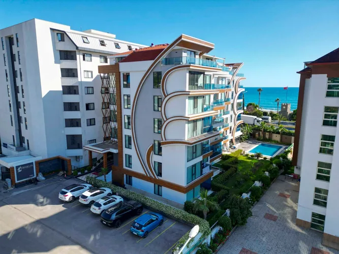 1+1 FURNISHED APARTMENT WITH PRIVATE GARDEN, NEAR THE SEA IN KESTEL