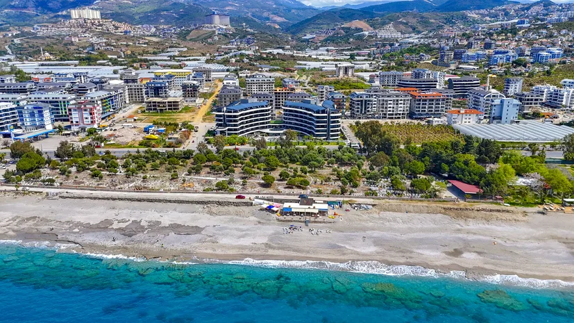 1+1 LUXURY FURNISHED APARTMENT NEAR THE SEA IN KARGICAK