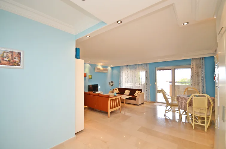 2+1 FULLY FURNISHED GARDEN APARTMENT IN ALANYA KARGICAK