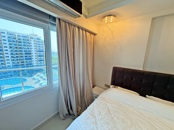 FULL-ACTIVITY 1+1 SEA VIEW APARTMENT IN ALANYA MAHMUTLAR