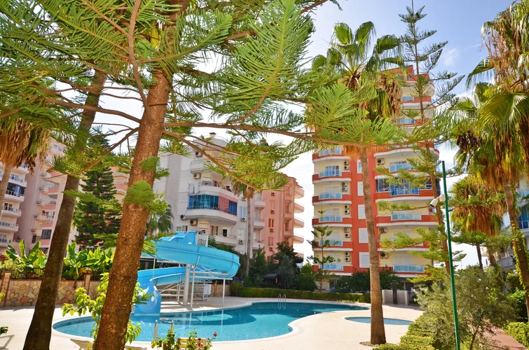 ALANYA SEA FRONT 2+1 FULLY FURNISHED APARTMENT 130m²