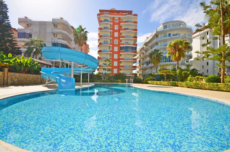 ALANYA SEA FRONT 2+1 FULLY FURNISHED APARTMENT 130m²