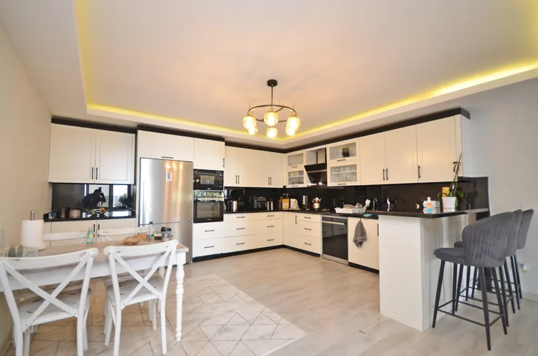 3+1 VILLA WITH PRIVATE POOL AND UNIQUE SEA VIEW IN KARGICAK