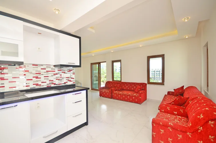 2+1 SEA VIEW APARTMENT 100m² IN NATURE IN ALANYA KARGICAK
