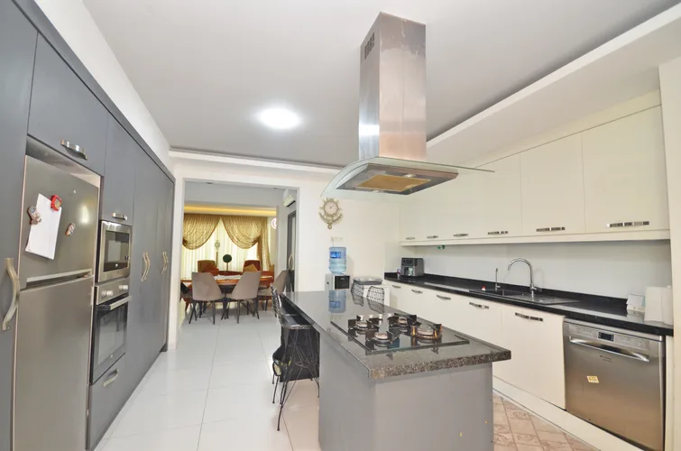 3+1 GARDEN DUPLEX APARTMENT WITH SEPARATE KITCHEN IN KARGICAK