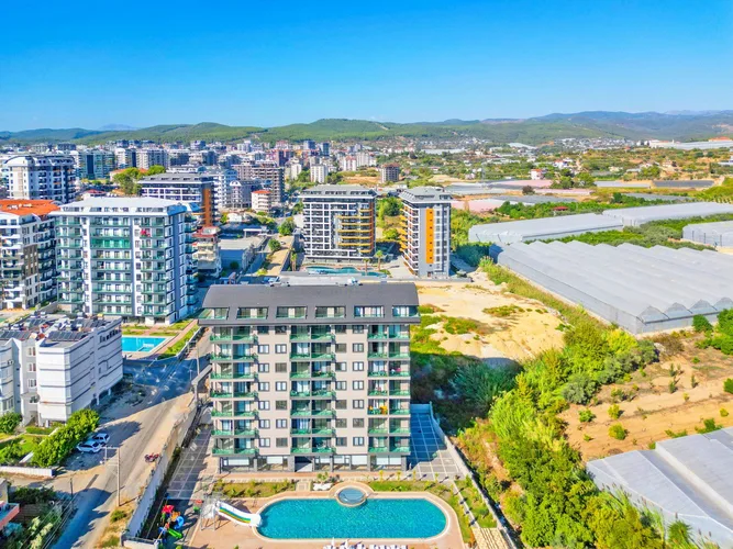 FULLY FURNISHED 1+1 APARTMENT IN ALANYA AVSALLAR 55m²