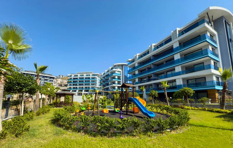 1+1 FULLY FURNISHED APARTMENT WITH VIEW IN ALANYA KARGICAK, 65m²