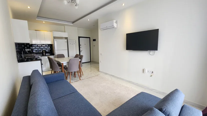 1+1 FULLY FURNISHED APARTMENT IN A ACTIVE COMPLEX IN KESTEL, ALANYA