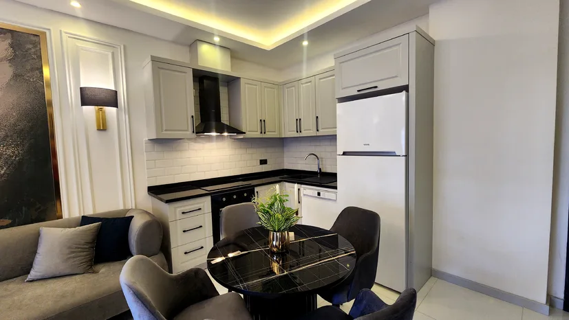 1+1 LUXURY FURNISHED APARTMENT FOR SALE FROM THE BEST PROJECT IN OBA