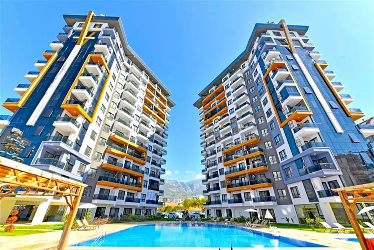 NEW 2+1 DUPLEX APARTMENT WITH SEA VIEW IN ALANYA MAHMUTLAR