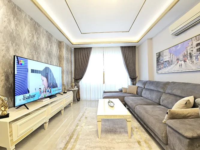 2+1 LUXURY FURNISHED APARTMENT IN A FULLY ACTIVE COMPLEX IN MAHMUTLAR