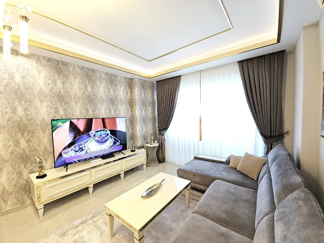 2+1 LUXURY FURNISHED APARTMENT IN A FULLY ACTIVE COMPLEX IN MAHMUTLAR