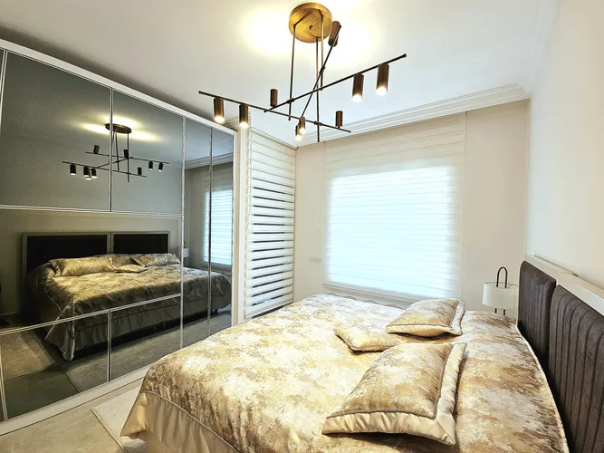 LARGE 2+1 FULLY FURNISHED APARTMENT WITH VIEW IN ALANYA MAHMUTLAR