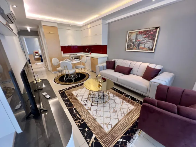 1+1 LUXURY FURNISHED APARTMENT NEAR THE SEA IN ALANYA KESTEL