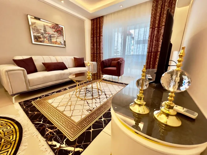 1+1 LUXURY FURNISHED APARTMENT NEAR THE SEA IN ALANYA KESTEL