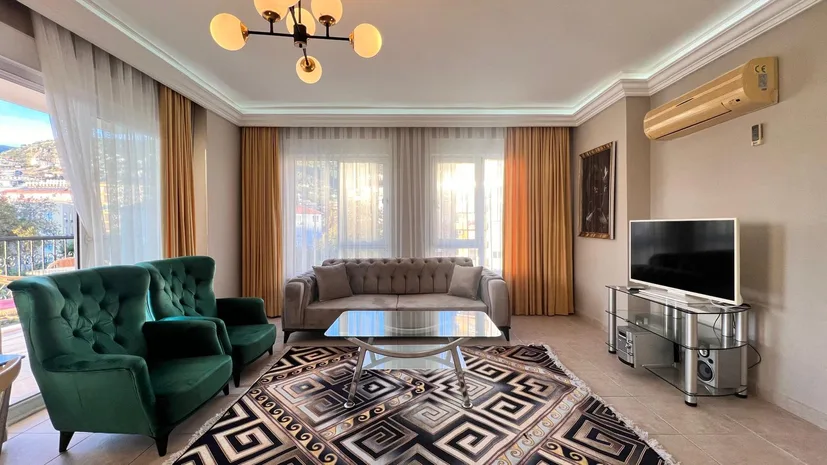 2+1 FULLY FURNISHED APARTMENT FOR SALE IN ALANYA CITY CENTER