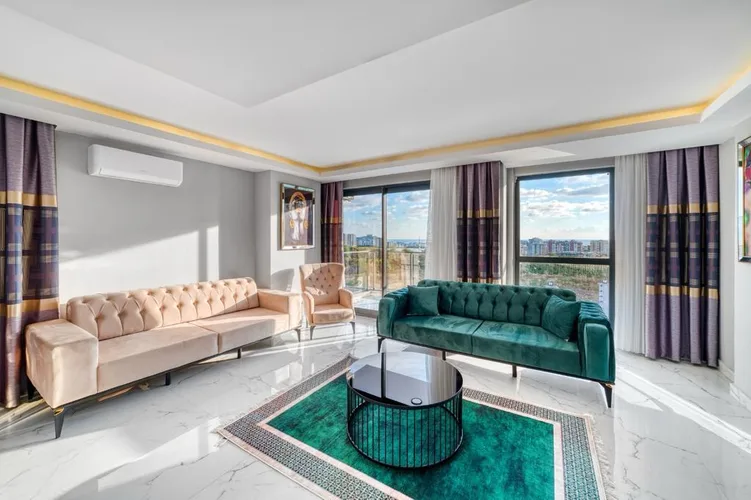 FULLY ACTIVE 2+1 REVERSE DUPLEX APARTMENT IN ALANYA MAHMUTLAR