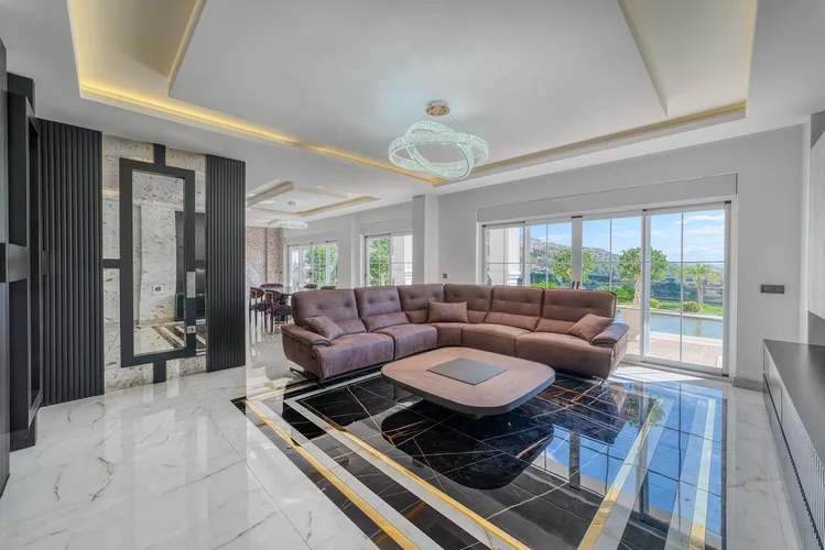 5+1 LUXURY FURNISHED DETACHED VILLA WITH A STUNNING VIEW IN ALANYA