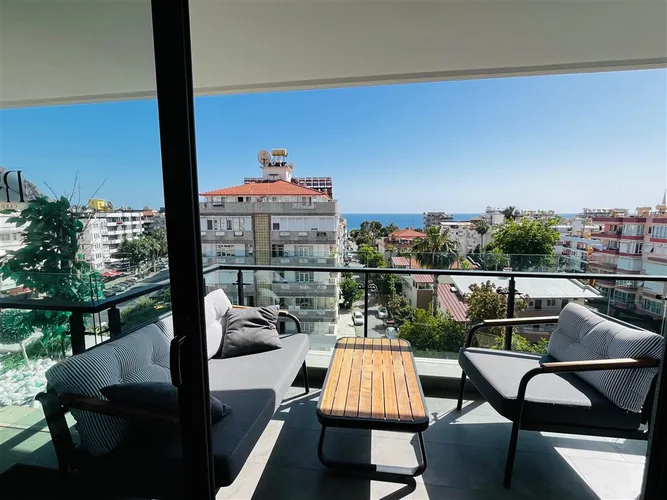 1+1 FURNISHED APARTMENT 100 METERS FROM ALANYA CLEOPATRA BEACH