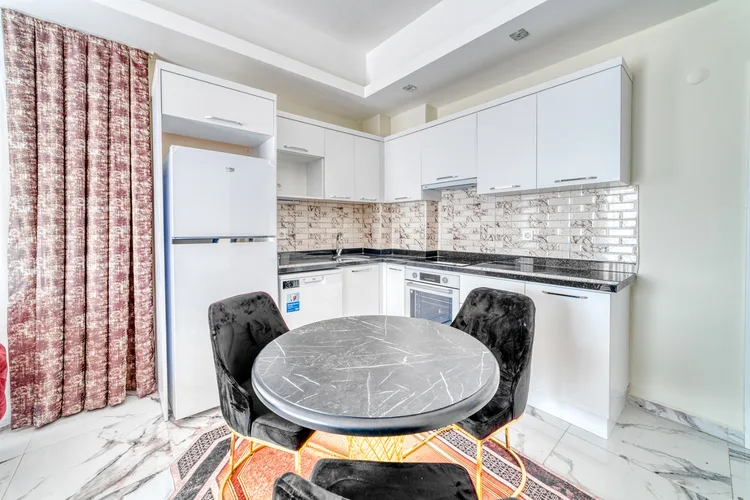 1+1 LUXURY FURNISHED APARTMENT IN AVSALLAR IN A FULLY ACTIVE COMPLEX