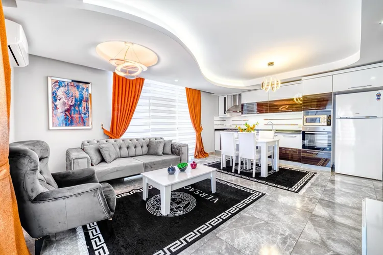 2+1 LUXURY FURNISHED APARTMENT FOR SALE IN CİKCİLLİ COMPLEX