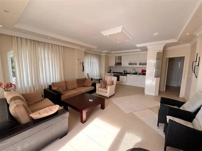 3+1 SEA VIEW APARTMENT IN ALANYA DEMİRTAŞ HOUSING COMPLEX
