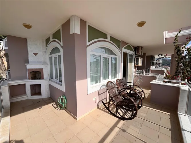 3+1 SEA VIEW APARTMENT IN ALANYA DEMİRTAŞ HOUSING COMPLEX