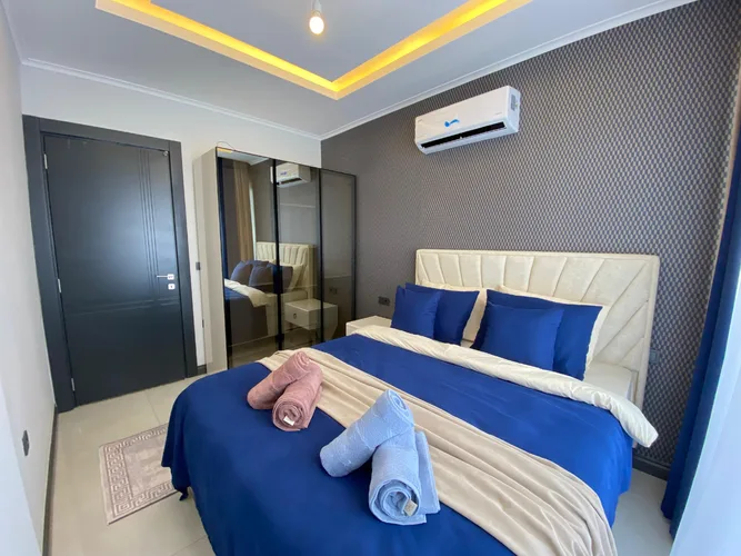 1+1 LUXURY FURNISHED APARTMENT FOR SALE IN ALANYA HASBAHÇE