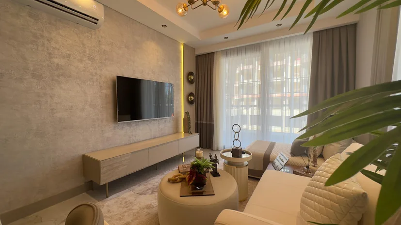 ONE OF THE BEST PROJECTS IN OBA, 1+1 FURNISHED APARTMENT FOR SALE