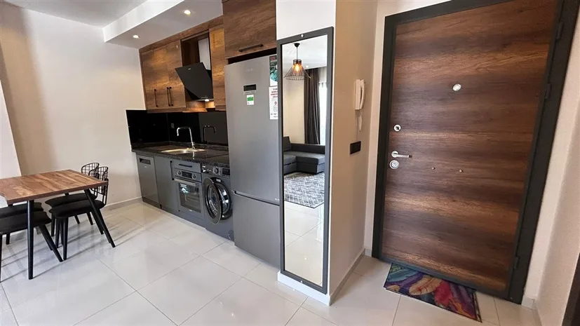 1+1 FURNISHED APARTMENT FOR SALE FROM THE BEST PROJECT IN MAHMUTLAR