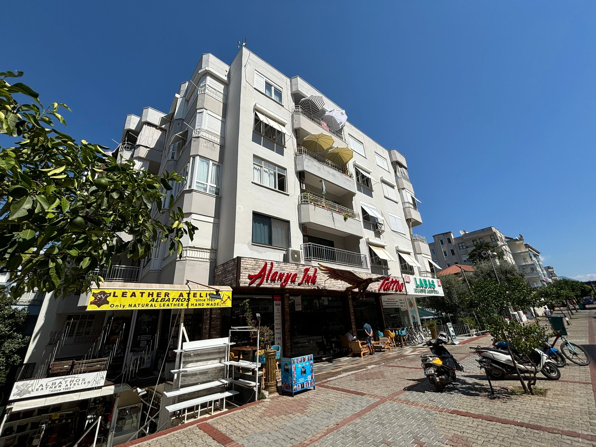 2+ FURNISHED APARTMENTS 350 METERS FROM ALANYA CLEOPATRA BEACH
