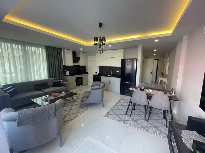 2+1 DUPLEX APARTMENT 140m², 100 METERS FROM ALANYA CLEOPATRA 