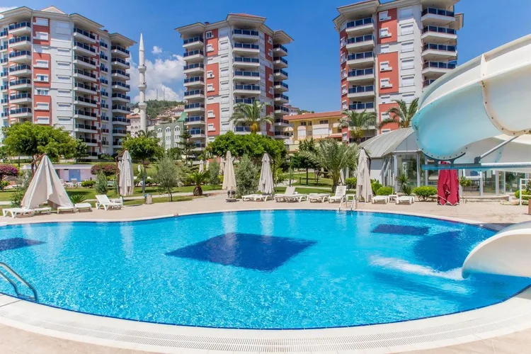 2+1 FURNISHED APARTMENT WITH A UNIQUE CITY VIEW IN ALANYA CİKCİLLİ