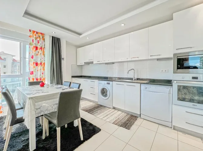2+1 FURNISHED APARTMENT IN A FULLY ACTIVE COMPLEX IN ALANYA CİKCİLLİ